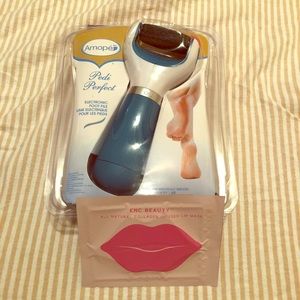 Amope Pedi Perfect And KNC beauty lip mask